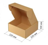 Самосборный короб 220220100 мм (FEFCO 0427) (1)