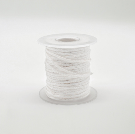 Хлопковый фитиль плетёный 18 нитей 61 м. в катушке (1)