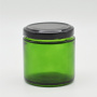 Банка цилиндрическая зеленое стекло 120 мл (11)