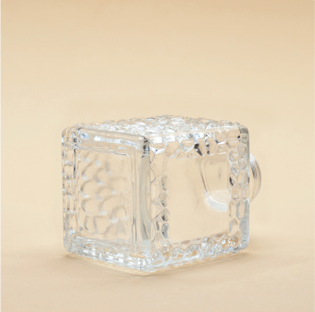 Бутыль Куб Пузырьки 40 мл стекло (3)