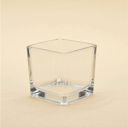 Стакан куб прозрачное стекло 70 мл (1)