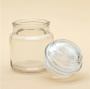 Банка с крышкой-куполом прозрачное стекло 85 мл (1)
