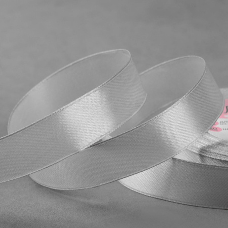 Лента атласная 20мм №172 цвет светло-серый (2)