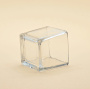 Стакан куб прозрачное стекло 70 мл (3)